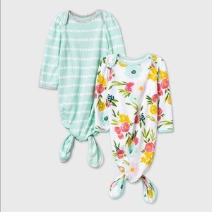 Cloud Island Baby Girl Sleep Gown Bundle